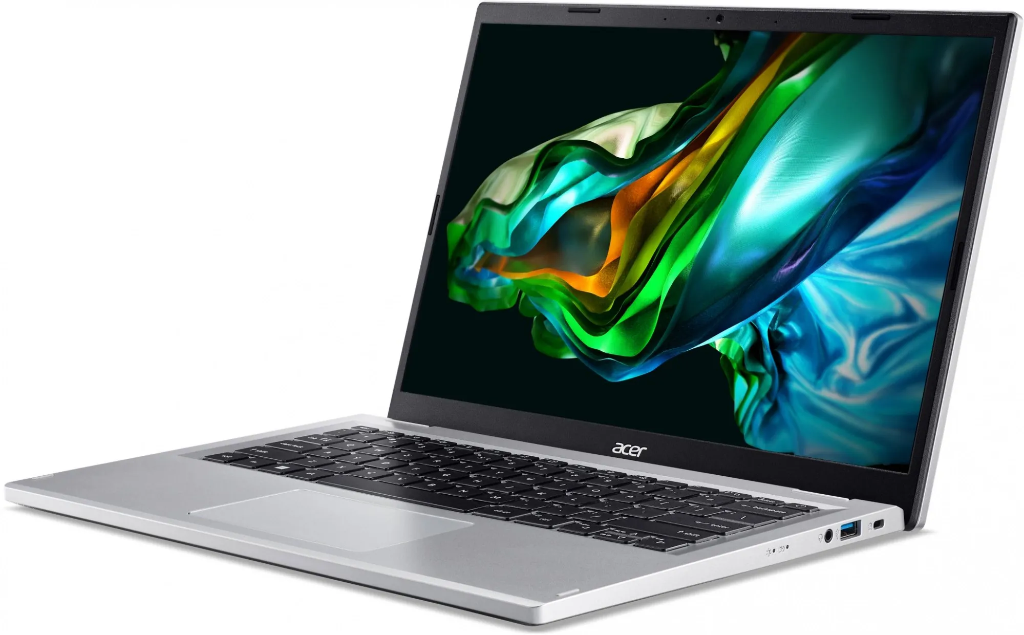 Ноутбук Acer Aspire 3 A314-42P-R7LU Ryzen 7 5700U 8Gb SSD512Gb AMD Radeon 14" IPS WUXGA (1920x1200) noOS silver WiFi BT Cam (NX.KSFCD.006)