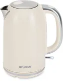 Чайник электрический Hyundai HYK-S9900 1.7л. 2200Вт молочный/серебристый корпус: металл