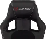 Кресло игровое Zombie Arena черный эко.кожа/ткань крестов. пластик