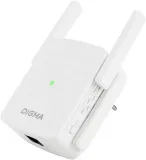 Повторитель беспроводного сигнала Digma D-WR400 AC1200 10/100BASE-TX/Wi-Fi белый