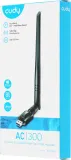 Сетевой адаптер Wi-Fi Cudy WU1400 AC1300 USB 3.0 (ант.внеш.несъем.) 1ант.
