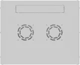 Шкаф коммутационный NTSS LIME (NTSS-WL6U5535GS) настенный 6U 550x350мм пер.дв.стекл несъемн.бок.пан. 30кг серый 270мм 8.3кг 110град. 370мм IP20 укомплектованный