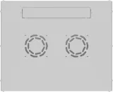 Шкаф коммутационный NTSS LIME (NTSS-WL6U5535GS) настенный 6U 550x350мм пер.дв.стекл несъемн.бок.пан. 30кг серый 270мм 8.3кг 110град. 370мм IP20 укомплектованный