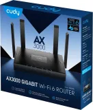 Роутер Cudy WR3000 AX3000 10/100BASE-TX/Wi-Fi черный