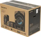Минисистема Sony MHC-M40D черный CD CDRW DVD DVDRW FM USB BT