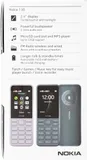 Мобильный телефон Nokia 130 TA-1576 DS EAC темно-синий моноблок 2Sim 2.4" 240x320 Series 30+ GSM900/1800 Protect FM Micro SD max32Gb