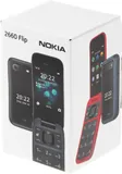 Мобильный телефон Nokia 2660 TA-1469 DS EAC черный раскладной 3G 4G 2Sim 1.8" 120x160 Series 30+ 0.3Mpix GSM900/1800 GSM1900 FM Micro SD max32Gb