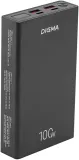 Мобильный аккумулятор Digma DGPD100WA 20000mAh QC3.0/PD3.0 100W 5A 2xUSB-A/2xUSB-C черный (DGPD20A100ABK)