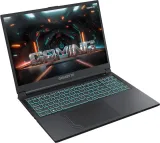 Ноутбук Gigabyte G6 Core i7 13620H 16Gb SSD1Tb NVIDIA GeForce RTX4060 8Gb 16" IPS FHD+ (1920x1200) Windows 11 Home black WiFi BT Cam (KF-H3KZ854SH)