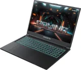 Ноутбук Gigabyte G6 Core i7 13620H 16Gb SSD1Tb NVIDIA GeForce RTX4060 8Gb 16" IPS FHD+ (1920x1200) Windows 11 Home black WiFi BT Cam (KF-H3KZ854SH)