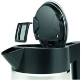 Чайник электрический Bosch TWK5P471 1.7л. 2400Вт серый/черный корпус: металл/пластик