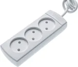 Сетевой фильтр Юнивольт 00-00000395 5м (3 розетки) белый (коробка)