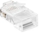 Коннектор Buro (BU-CONRJ45-50PCS) RJ45 прозрачный (упак.:50шт) (BU-CONRJ45-50PCS)