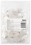 Коннектор Buro (BU-CONRJ45-50PCS) RJ45 прозрачный (упак.:50шт)