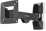Кронштейн для телевизора Hama 00220820 черный 10"-26" макс.15кг настенный поворот и наклон