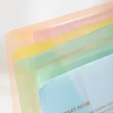 Конверт на кнопке Deli EF766 A4 гориз. расшир. полипропилен 0.16мм ассорти