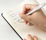 Ручка гелев. Deli Smoos EG057-BL син. черн. (12шт) линия 0.5мм