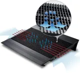 Подставка для ноутбука Deepcool N8 (N8 BLACK) 17" 380x278x55мм 25дБ 3xUSB 2x 140ммFAN 1244г алюминий черный