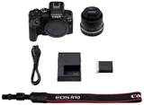 Фотоаппарат Canon EOS R10 черный 24.1Mpix 2.95" 2160p WiFi Canon RF-S 18-45mm f/4.5-6.3 IS STM LP-E17