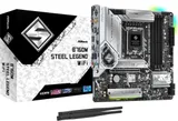 Материнская плата ASROCK B760M STEEL LEGEND WIFI, LGA1700, B760, 4*DDR5, HDMI+DP, 4xSATA3 6.0 (RAID), M.2 Socket, USB 3.2, USB2.0, Type-C, mATX