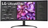 Монитор LG 34" 34WQ60C-B черный VA LED 5ms 16:9 HDMI матовая 1000:1 300cd 178гр/178гр 3440x1440 DP WQ 6.9кг