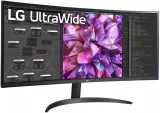 Монитор LG 34" 34WQ60C-B черный VA LED 5ms 16:9 HDMI матовая 1000:1 300cd 178гр/178гр 3440x1440 DP WQ 6.9кг