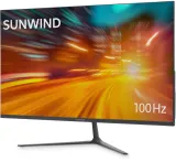 Монитор SunWind 27" SM-27FV222 черный VA LED 5ms 16:9 HDMI матовая 250cd 178гр/178гр 1920x1080 100Hz VGA FHD 4.2кг