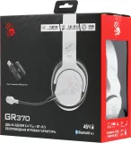 Наушники с микрофоном A4Tech Bloody GR370 белый мониторные BT/Radio/3.5mm оголовье (GR370)