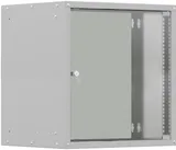 Шкаф коммутационный NTSS Lime (NTSS-WL9U5560GS) настенный 9U 550x600мм пер.дв.стекл несъемн.бок.пан. 30кг серый 520мм 15.6кг 110град. 500мм IP20 сталь