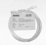 Патч-корд NTSS NTSS-PC-UTP-RJ45-5e-2.0-LSZH-WT UTP RJ-45 вил.-вилка RJ-45 кат.5E 2м белый LSZH 26AWG