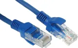 Патч-корд NTSS NTSS-PC-UTP-RJ45-5e-0.15-LSZH-BU UTP RJ-45 вил.-вилка RJ-45 кат.5E 0.15м синий LSZH 26AWG