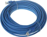Патч-корд NTSS NTSS-PC-UTP-RJ45-5e-15.0-LSZH-BU UTP RJ-45 вил.-вилка RJ-45 кат.5E 15м синий LSZH 26AWG
