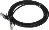 Патч-корд NTSS NTSS-PC-UTP-RJ45-5e-3.0-LSZH-BL UTP RJ-45 вил.-вилка RJ-45 кат.5E 3м черный LSZH 26AWG