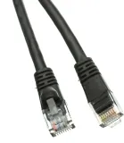 Патч-корд NTSS NTSS-PC-UTP-RJ45-5e-5.0-LSZH-BL UTP RJ-45 вил.-вилка RJ-45 кат.5E 5м черный LSZH 26AWG