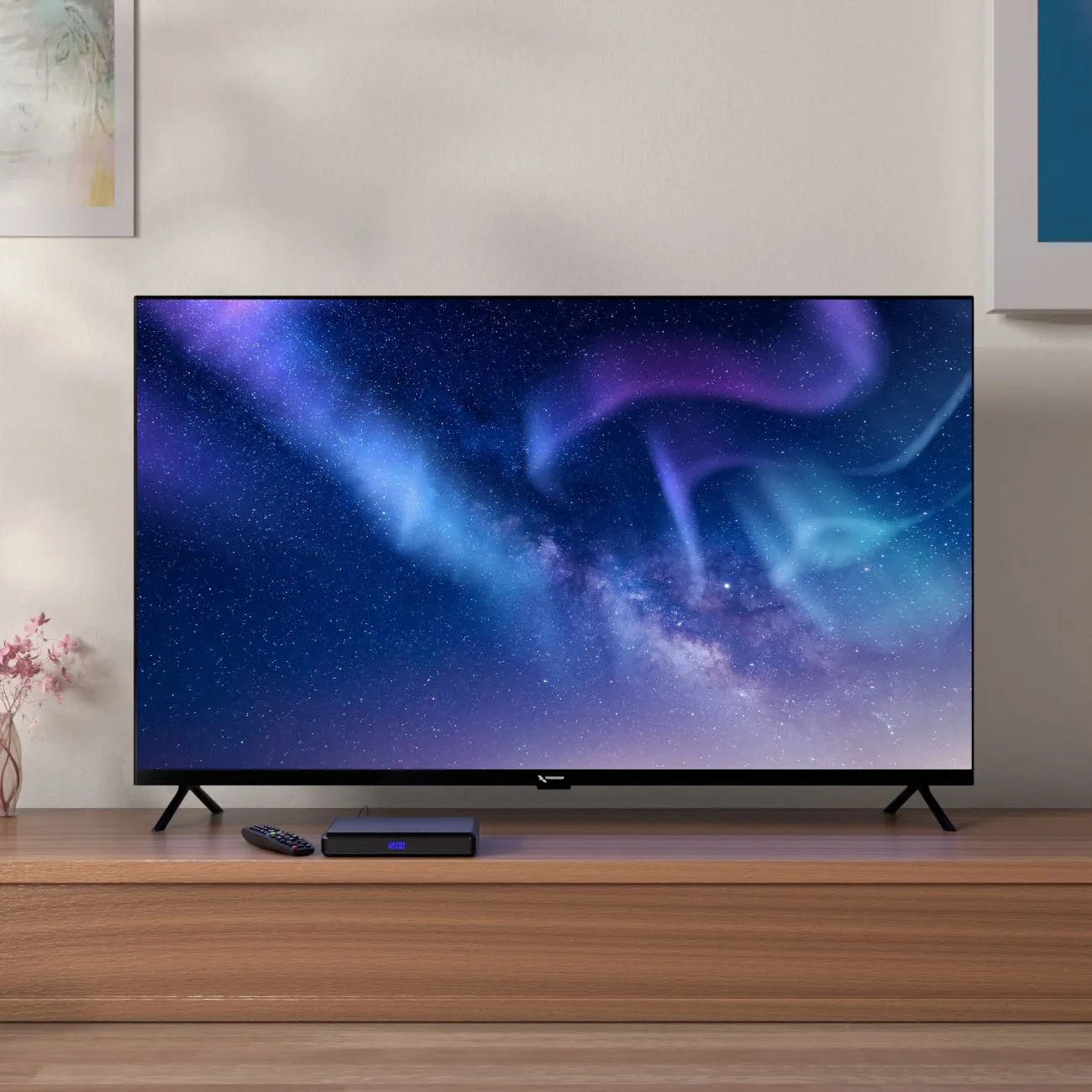 Комплект спутникового телевидения Триколор Сибирь Ultra HD GS B623L+С592+1год черный