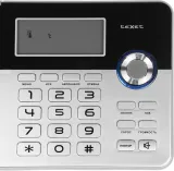 Телефон проводной Texet TX-259 черный/серебристый
