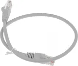 Патч-корд Buro UTP-5E-0,5M-G-LSZH UTP cat.5E 0.5м серый RJ-45 (m)-RJ-45 (m)