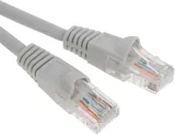 Патч-корд Buro UTP-5E-3M-G-LSZH UTP cat.5E 3м серый RJ-45 (m)-RJ-45 (m)