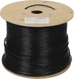 Кабель информационный NTSS NTSS-OUT-FTP4-5Е-PE-BL кат.5E F/UTP 4X2X24AWG PE внешний 305м черный