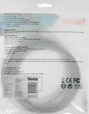 Патч-корд Buro UTP-5E-5M-G-LSZH UTP cat.5E 5м серый RJ-45 (m)-RJ-45 (m)