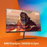 Монитор SunWind 23.8" SM-24FI401 черный IPS LED 1ms 16:9 HDMI матовая 250cd 178гр/178гр 1920x1080 180Hz G-Sync FreeSync DP FHD 2.79кг