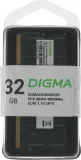 Память DDR5 32GB 4800MHz Digma DGMAS54800032D RTL PC5-38400 CL40 SO-DIMM 288-pin 1.1В dual rank Ret
