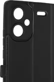 Чехол (флип-кейс) BoraSCO для Xiaomi Redmi Note 13 Pro + черный (72997)