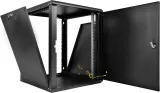 Шкаф ЦМО Шкаф телекоммуникационный настенный разборный ЭКОНОМ 12U (600  520) дверь металл, цвет черный
