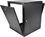 Шкаф ЦМО Шкаф телекоммуникационный настенный разборный ЭКОНОМ 18U (600  650) дверь металл, цвет черный