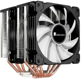 Устройство охлаждения(кулер) Jonsbo CR-2100 RGB черный 4-pin 18.1-29.5dB Al 230W 900gr Ret