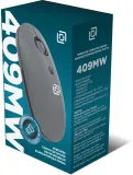 Мышь Оклик 409MW графитовый оптическая 1600dpi silent беспров. BT/Radio USB для ноутбука 4but (2007545)