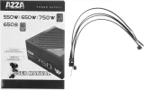 Блок питания Azza ATX 550W PSAZ-550W 80+ bronze (20+4pin) APFC 120mm fan 5xSATA RTL