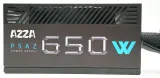 Блок питания Azza ATX 650W PSAZ-650B 80+ bronze (20+4pin) APFC 120mm fan 5xSATA RTL