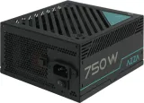 Блок питания Azza ATX 750W PSAZ-750W 80+ bronze (20+4pin) APFC 120mm fan 5xSATA RTL